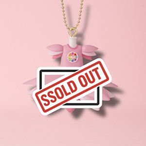 تعليقة فستان دوريمي - وردي