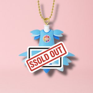 تعليقة فستان دوريمي - أزرق