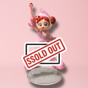 مجسم دروبي مع دوريمي - وردي