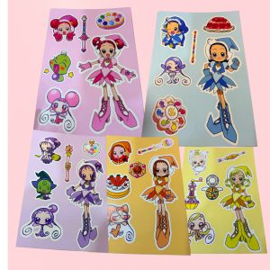 5 صفحات ستيكرات دروبي مع دوريمي